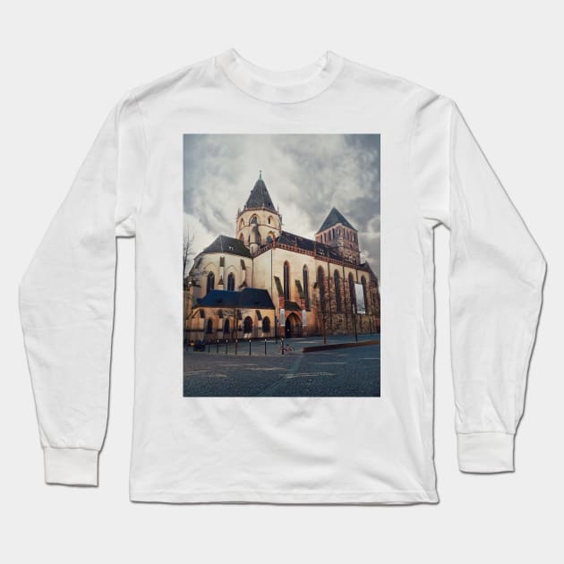 Saint Thomas church Long Sleeve T-Shirt by psychoshadow